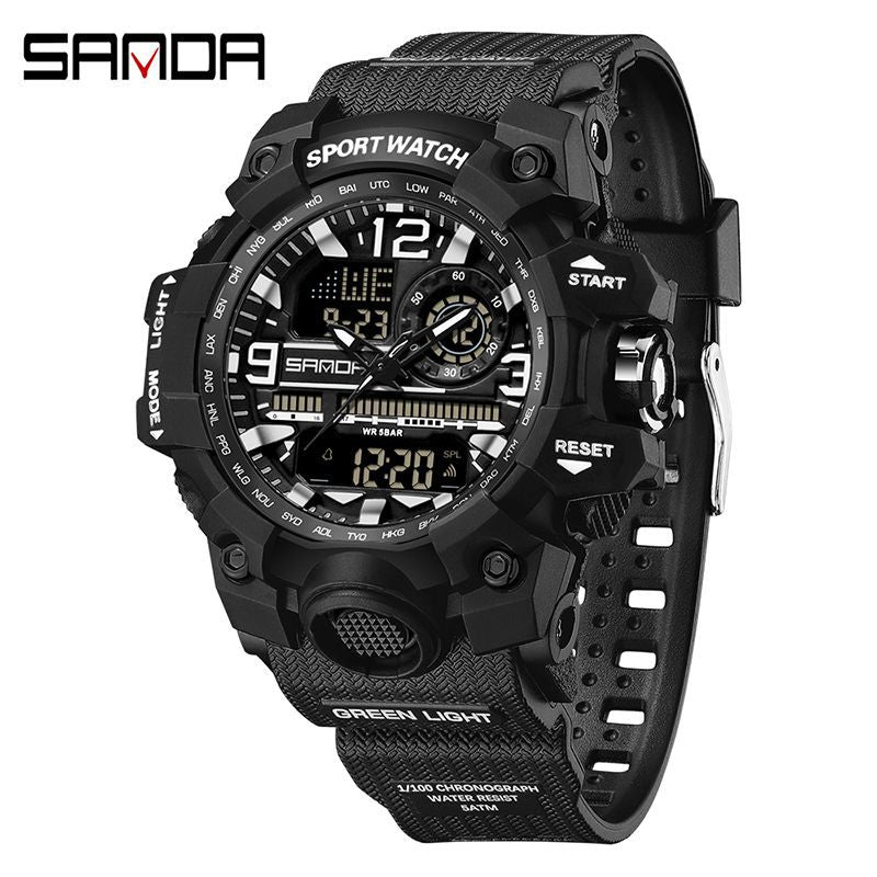 Reloj de pulsera transparente personalizado