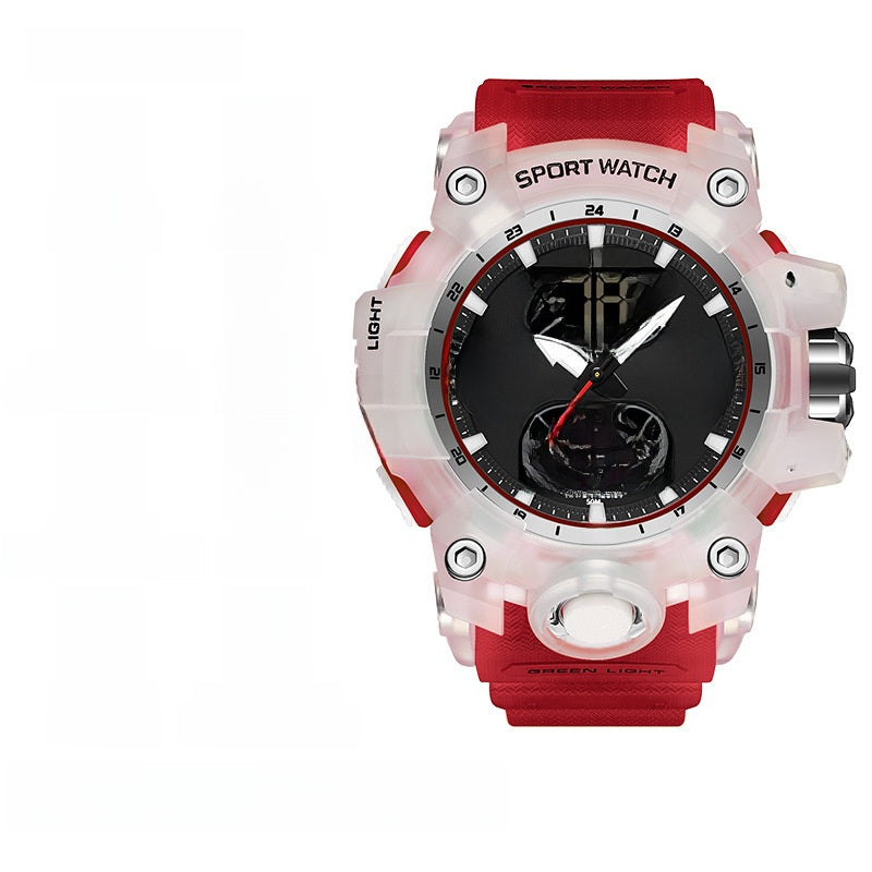 Reloj de pulsera transparente personalizado