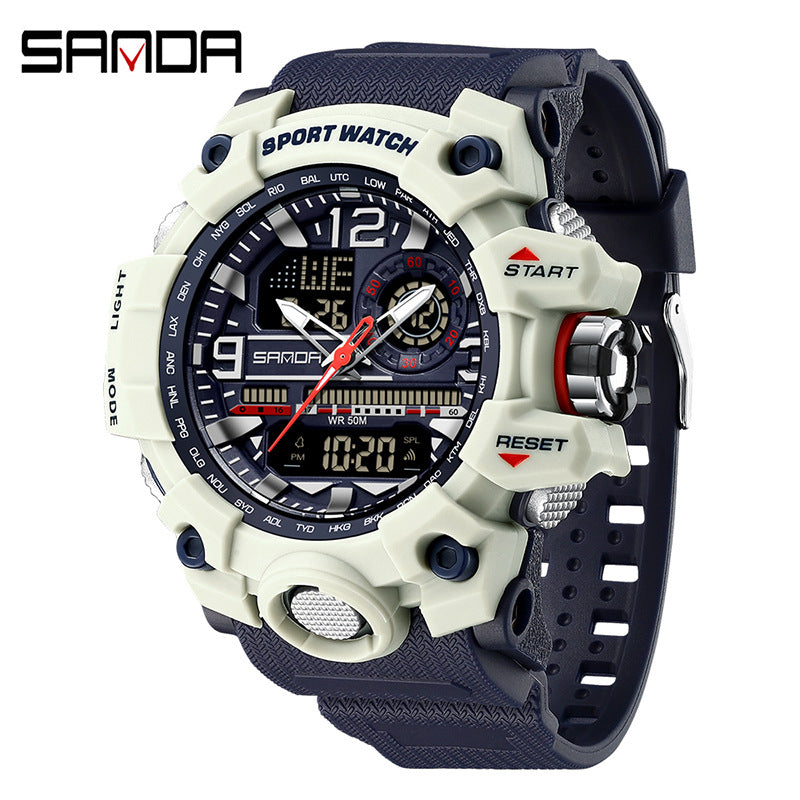 Reloj de pulsera transparente personalizado