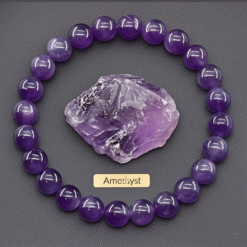 Pulsera de Cuentas de Piedra Natural