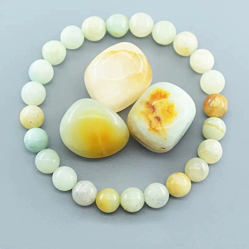 Pulsera de Cuentas de Piedra Natural