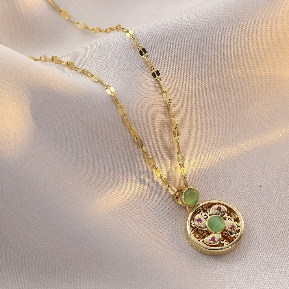 Elegant Titanium Steel Necklace – Bauhinia Collection and Assorted Models