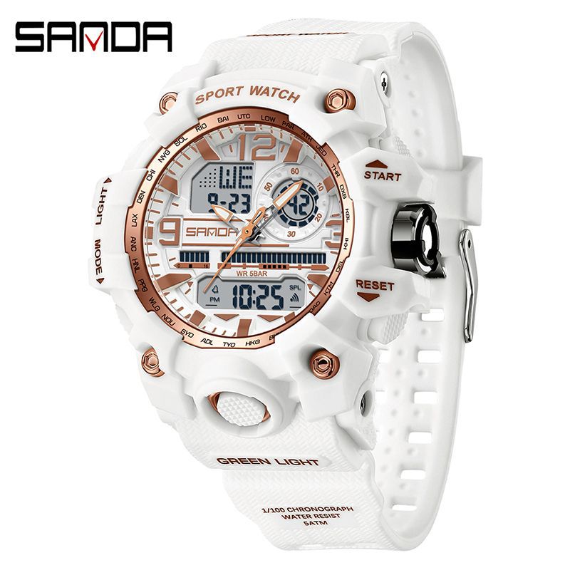 Reloj de pulsera transparente personalizado