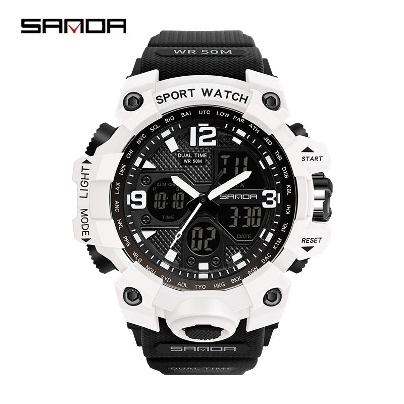Reloj de pulsera transparente personalizado