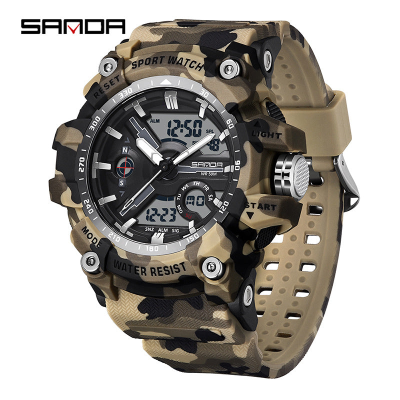 Reloj de pulsera transparente personalizado