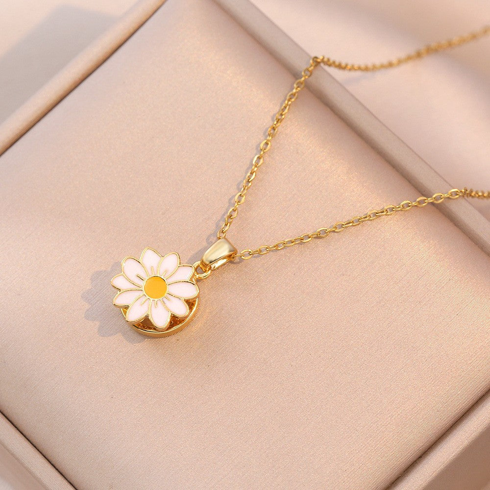 Elegant Titanium Steel Necklace – Bauhinia Collection and Assorted Models