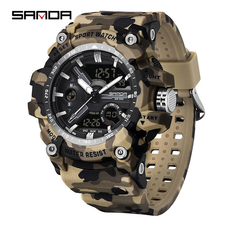 Reloj de pulsera transparente personalizado