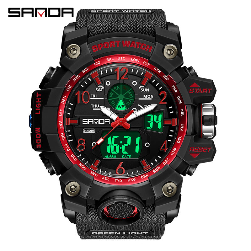 Reloj de pulsera transparente personalizado