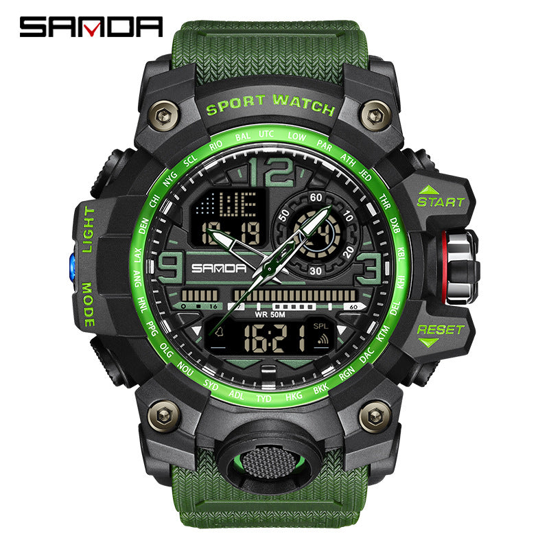 Reloj de pulsera transparente personalizado