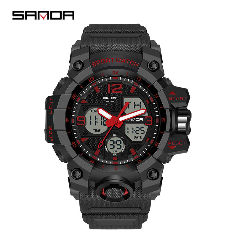 Reloj de pulsera transparente personalizado