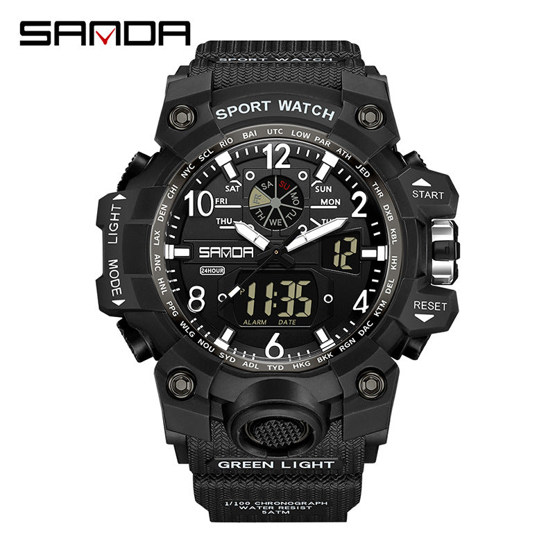 Reloj de pulsera transparente personalizado
