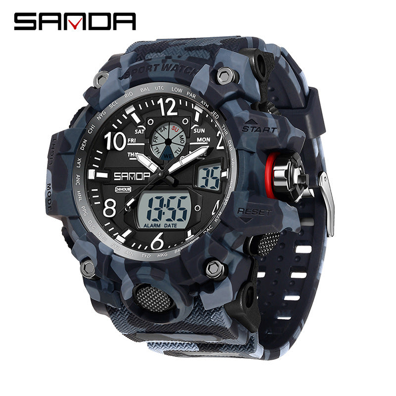 Reloj de pulsera transparente personalizado