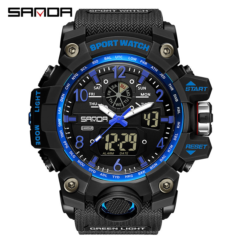 Reloj de pulsera transparente personalizado