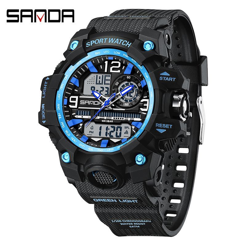 Reloj de pulsera transparente personalizado