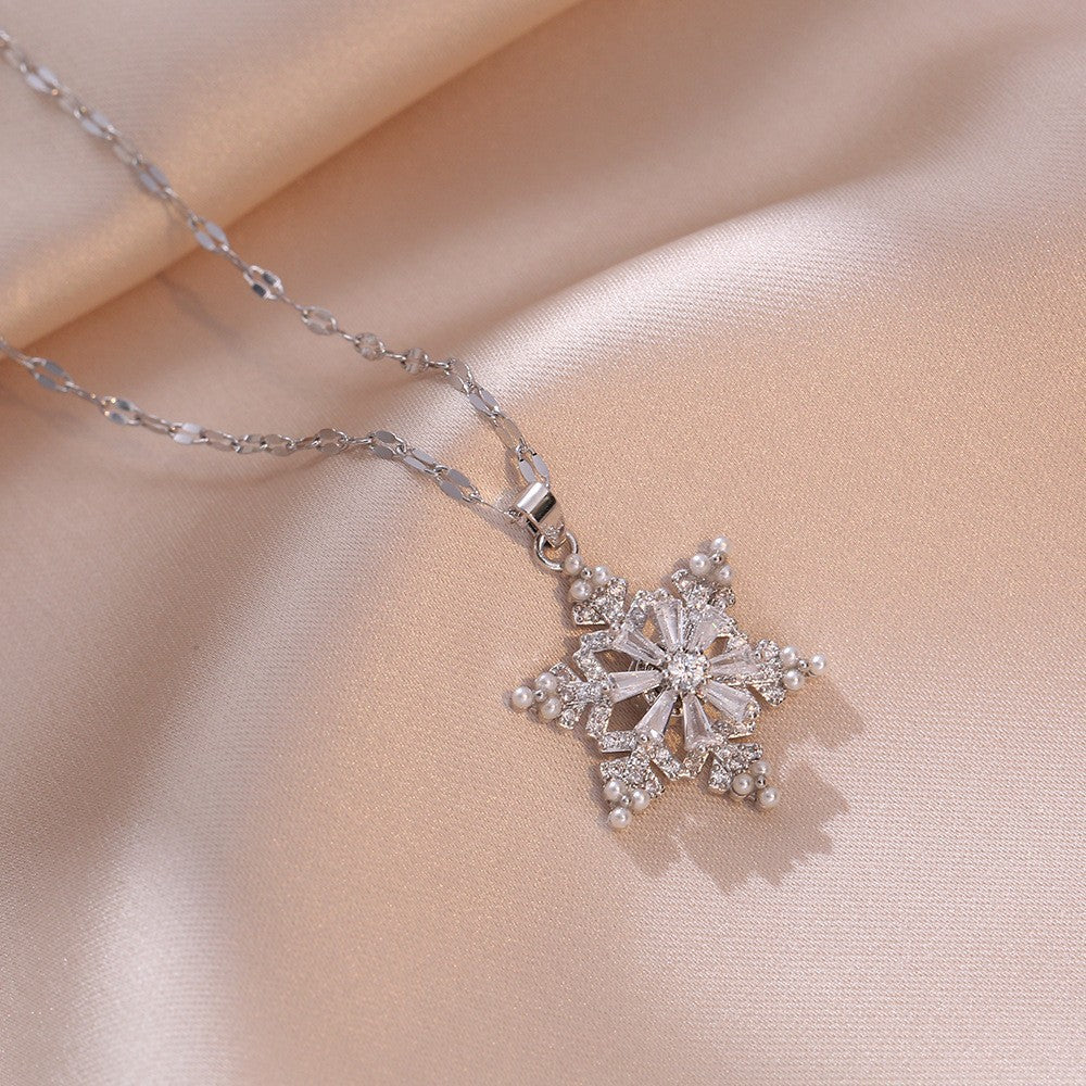 Elegant Titanium Steel Necklace – Bauhinia Collection and Assorted Models