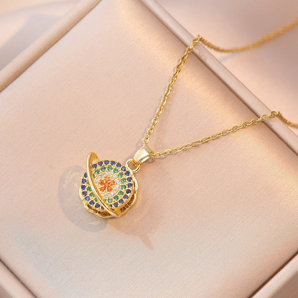 Elegant Titanium Steel Necklace – Bauhinia Collection and Assorted Models