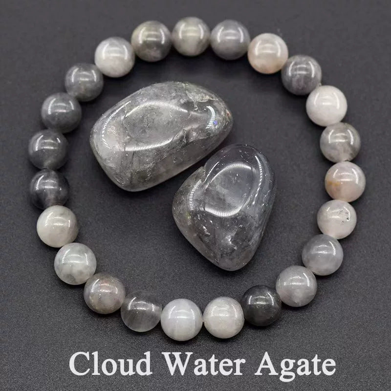 Pulsera de Cuentas de Piedra Natural