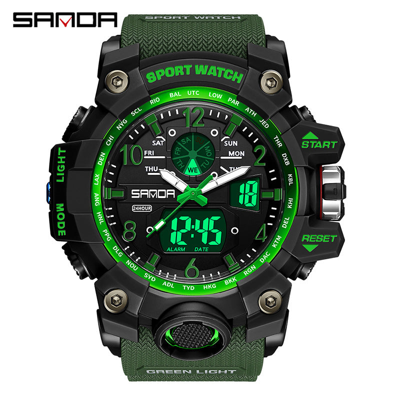 Reloj de pulsera transparente personalizado
