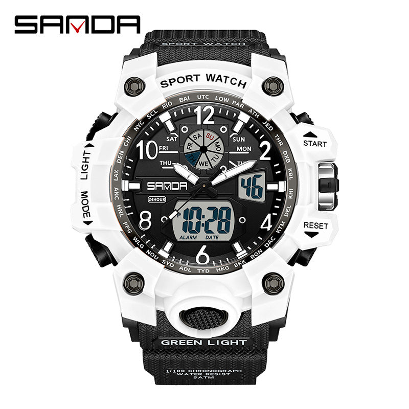 Reloj de pulsera transparente personalizado