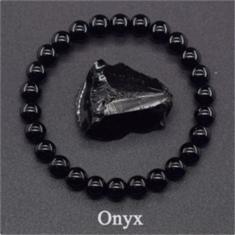 Pulsera de Cuentas de Piedra Natural