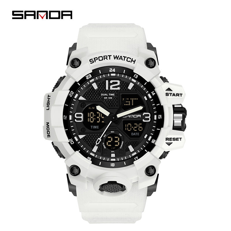 Reloj de pulsera transparente personalizado