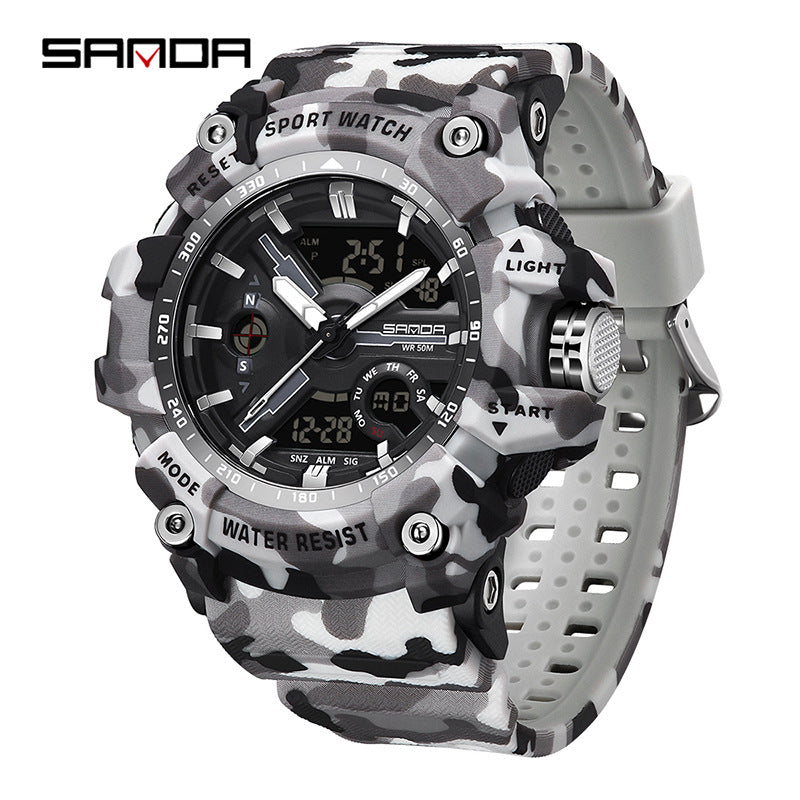 Reloj de pulsera transparente personalizado