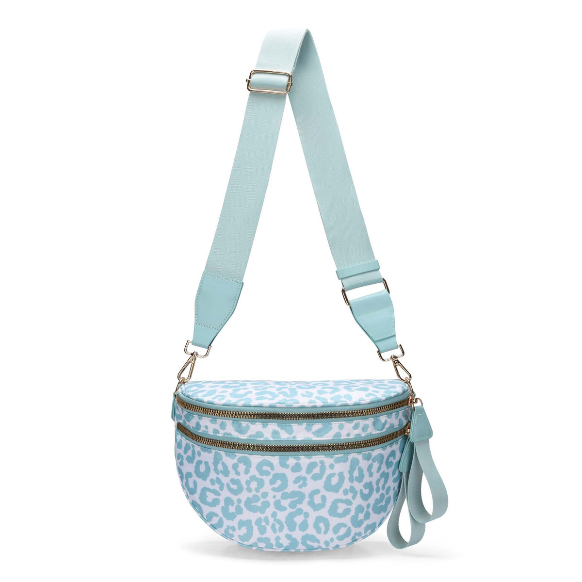 Bolso bandolera de moda con estampado de leopardo