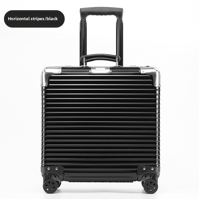 Aluminum-magnesium alloy trolley suitcase