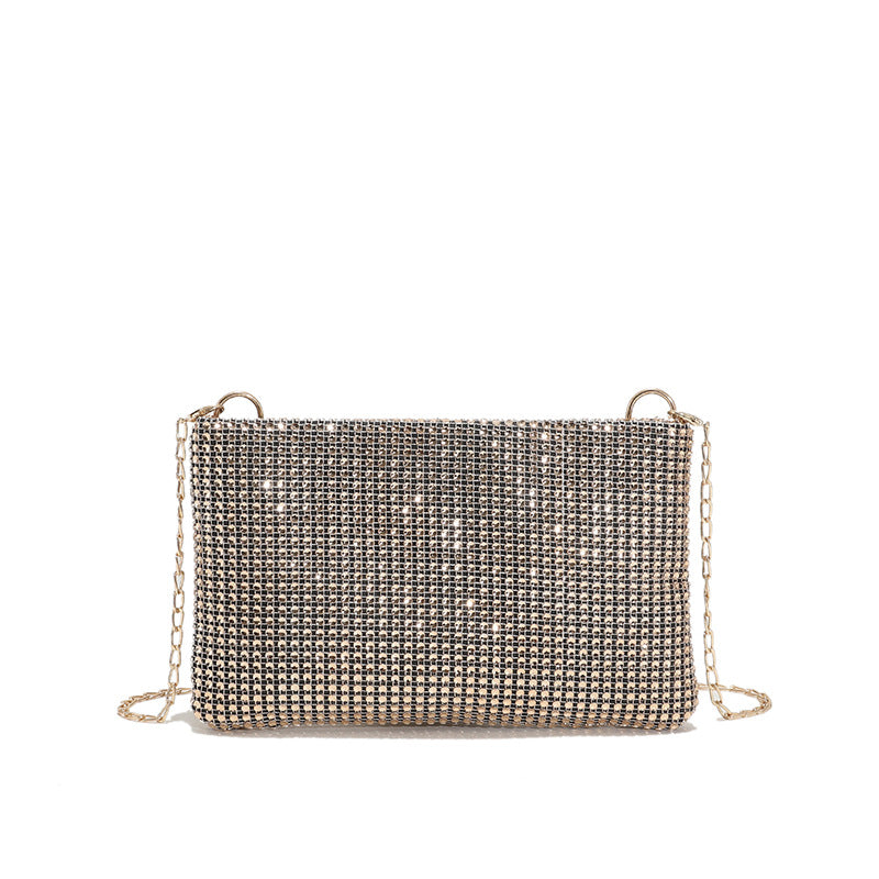 Bolso de diamantes de mano