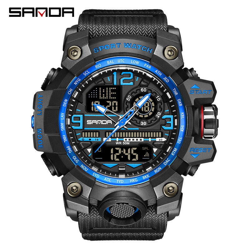 Reloj de pulsera transparente personalizado