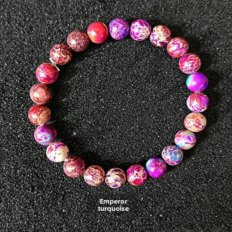 Pulsera de Cuentas de Piedra Natural