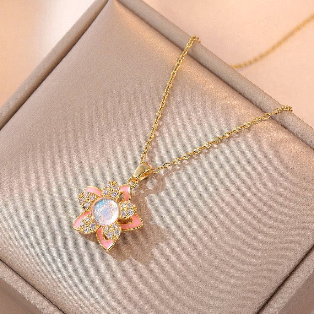 Elegant Titanium Steel Necklace – Bauhinia Collection and Assorted Models