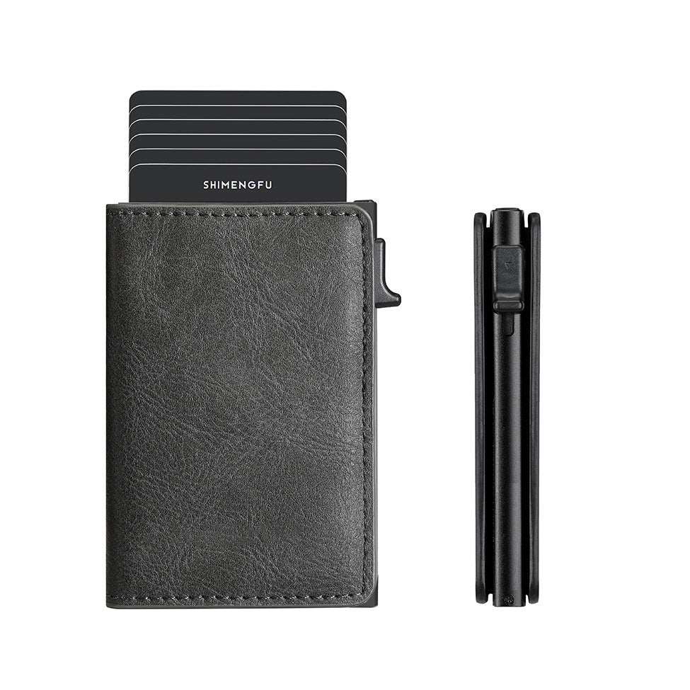 Tarjetero Antirrobo para Hombre con Protección RFID