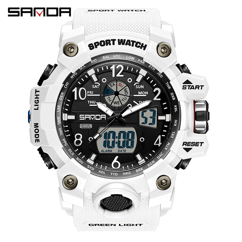 Reloj de pulsera transparente personalizado