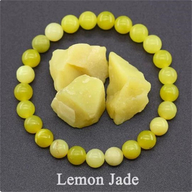 Pulsera de Cuentas de Piedra Natural