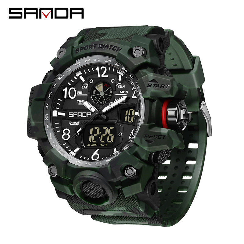Reloj de pulsera transparente personalizado