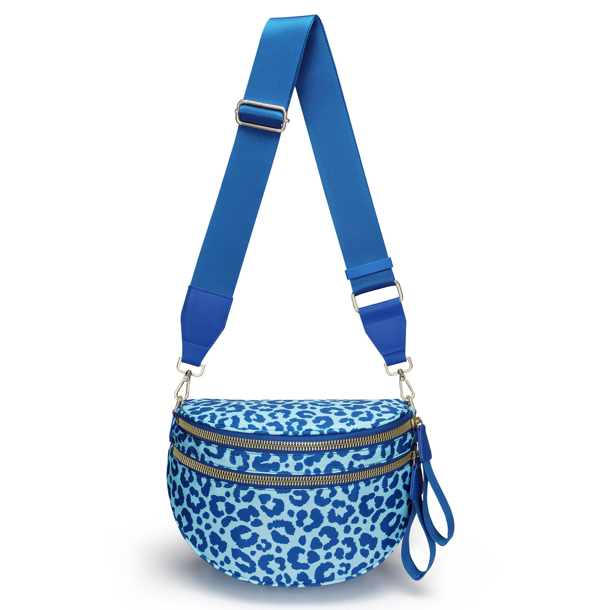 Bolso bandolera de moda con estampado de leopardo
