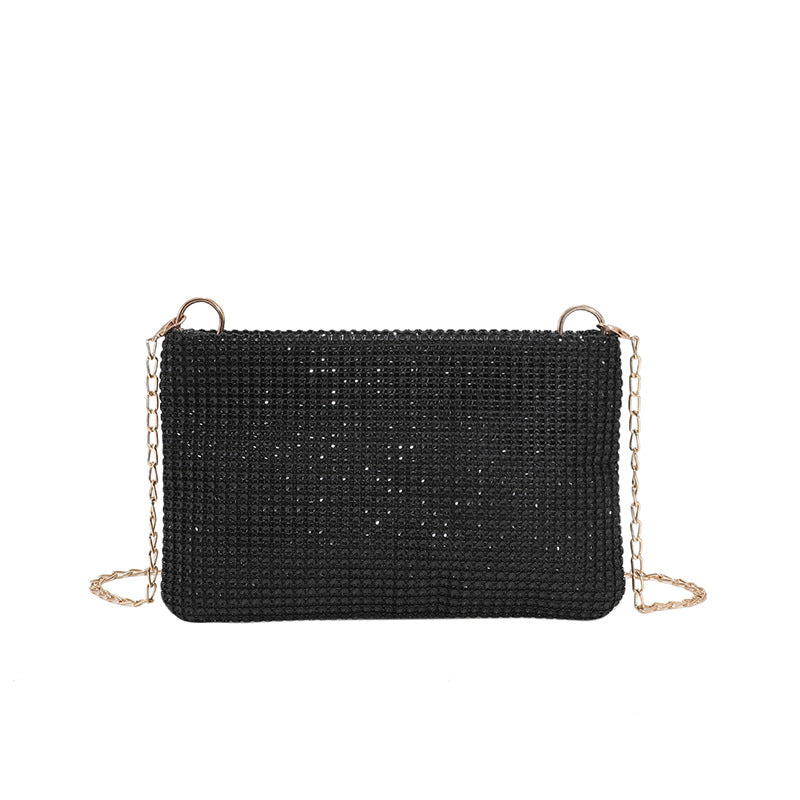 Bolso de diamantes de mano