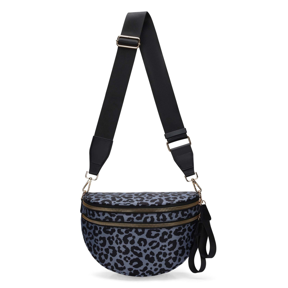 Bolso bandolera de moda con estampado de leopardo