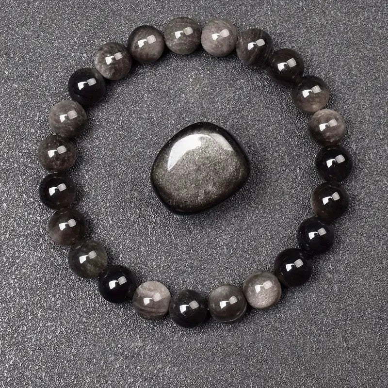Pulsera de Cuentas de Piedra Natural