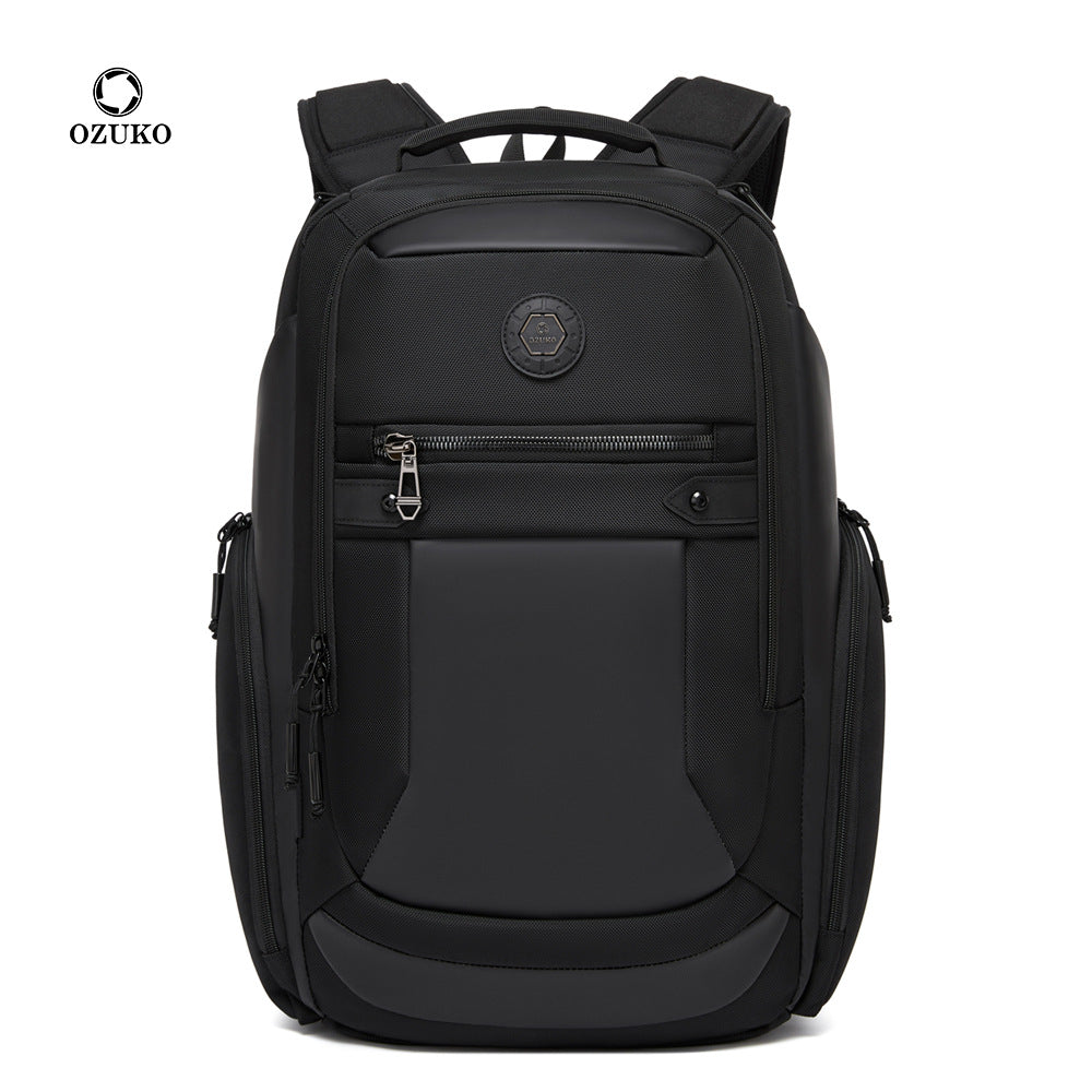 Mochila Ozuko de Gran Capacidad, Impermeable, para Portátil y Uso Diario