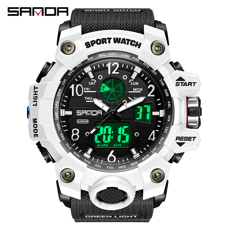 Reloj de pulsera transparente personalizado