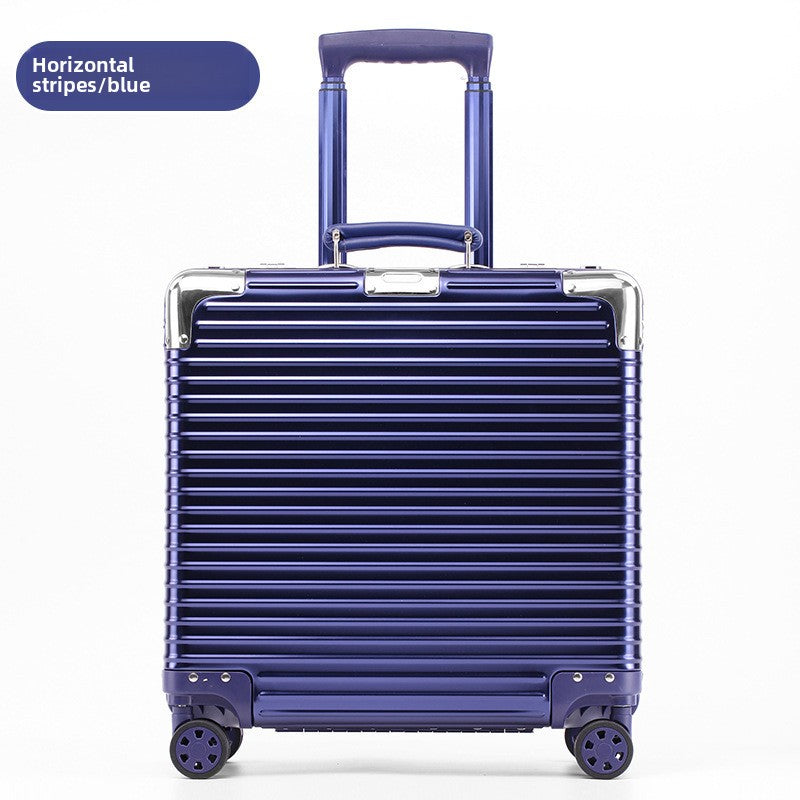 Aluminum-magnesium alloy trolley suitcase