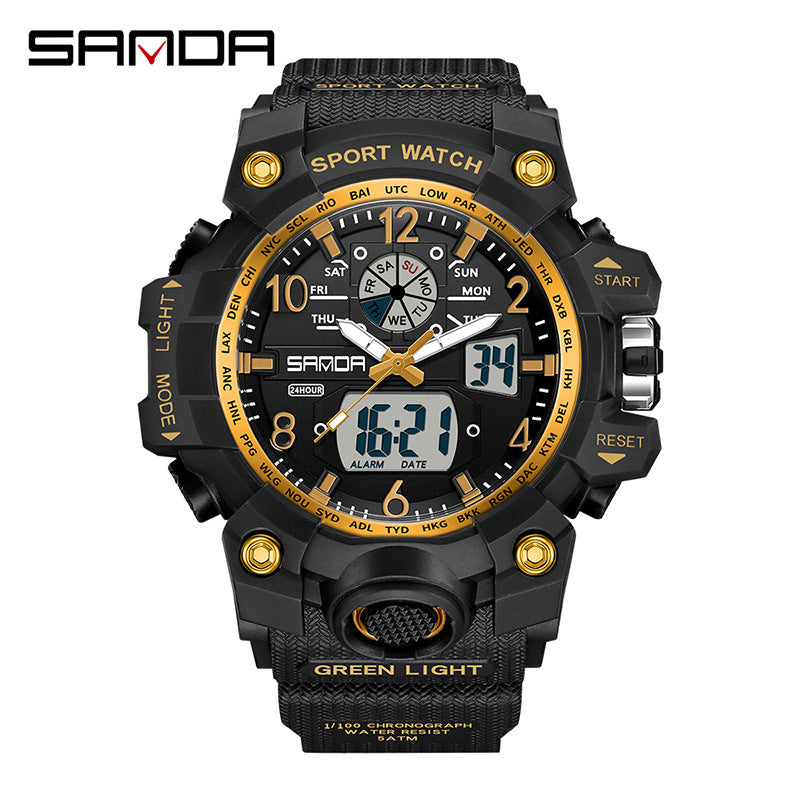 Reloj de pulsera transparente personalizado