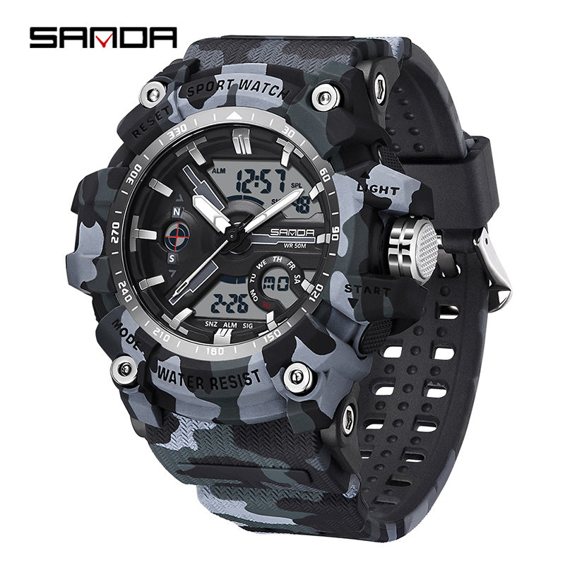 Reloj de pulsera transparente personalizado