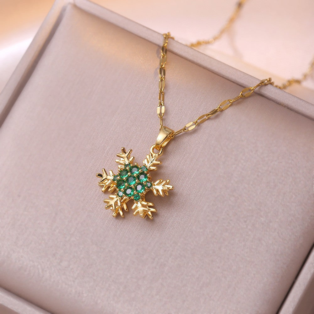 Elegant Titanium Steel Necklace – Bauhinia Collection and Assorted Models
