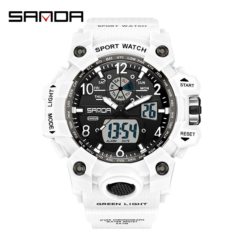 Reloj de pulsera transparente personalizado