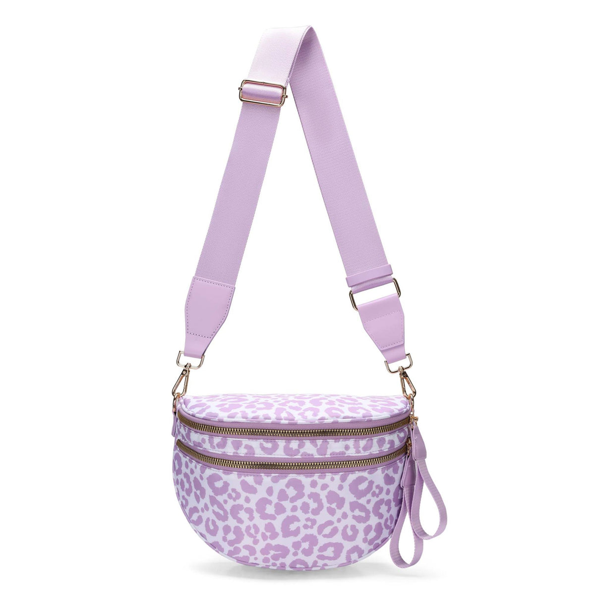 Bolso bandolera de moda con estampado de leopardo