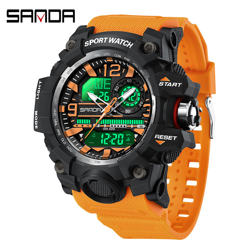 Reloj de pulsera transparente personalizado