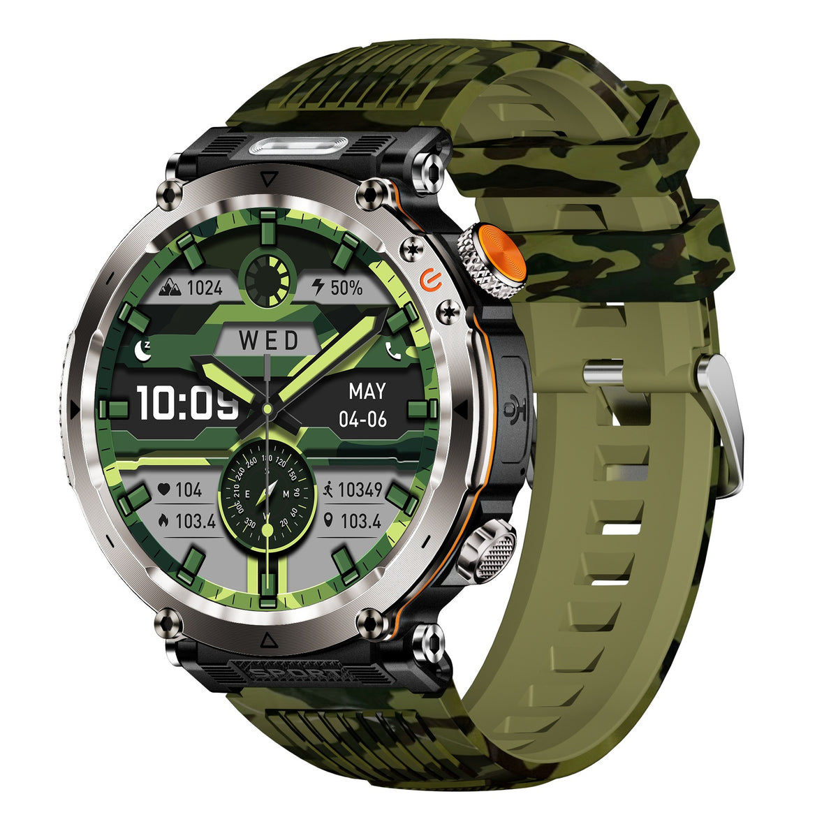 Reloj Inteligente HT30 Bluetooth con Monitoreo de Salud